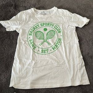 Great tennis tee. Unisex.